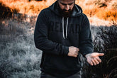 RELOAD Pullover Hoodie - Dark Heather Gray